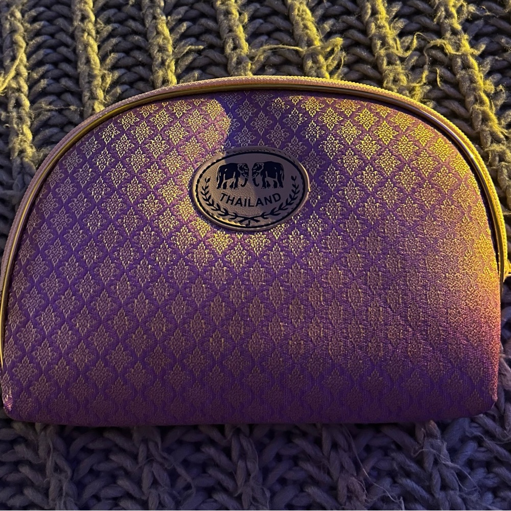THAILAND clutch bag with zipper single pocket small